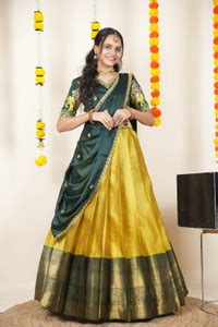 Sonu Creation Self Design Semi Stitched Lehenga Choli - Buy Sonu ...