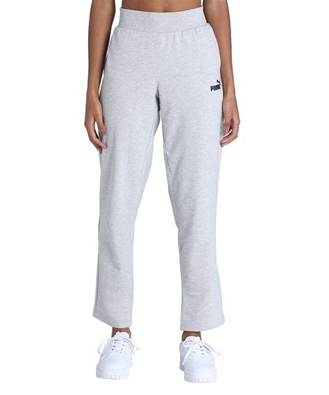 Puma Women's Regular Track Pants (67810304_Light Gray Heather : Amazon ...