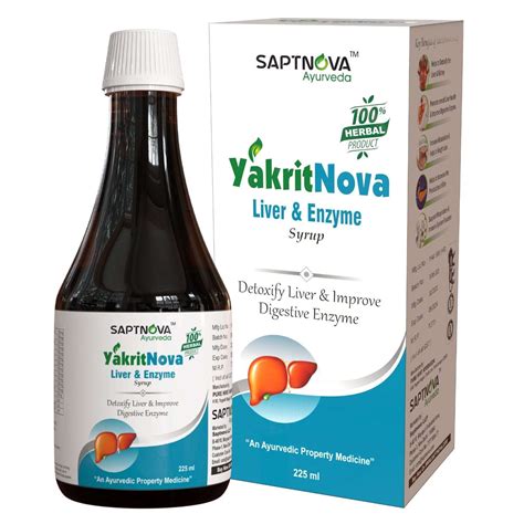 YakritNova – Syrup for Liver & Enzyme – 225 ML