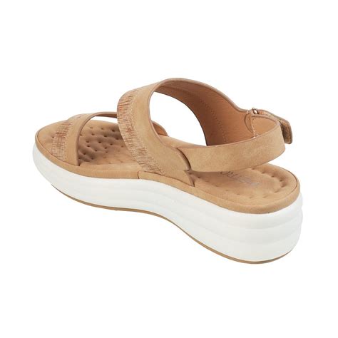 Buy Metro Women Tan Sandals Online