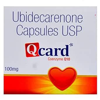 Qcard - Strip of 10 Capsules : Amazon.in: Fashion