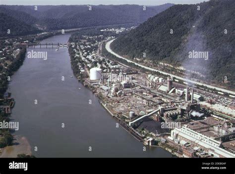1970s Photo (1973) - Dupont Belle West Virginia works on Route 69 at ...