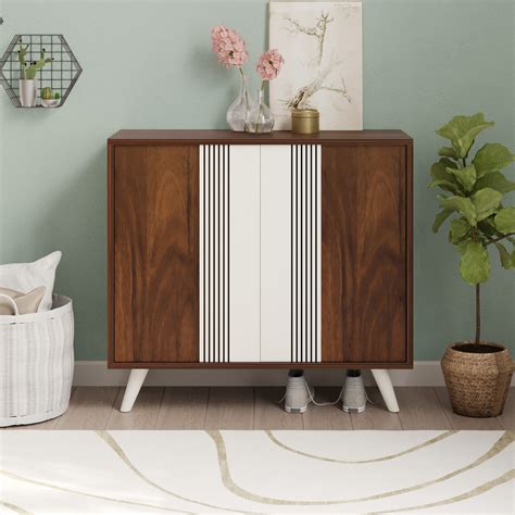 Wooden Shoe Rack, Shoe Stand Wooden, Shoe Rack With Door — Bluewud