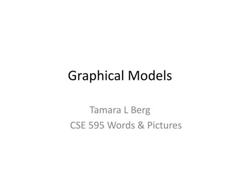 Types of Graphic Models 的图像结果