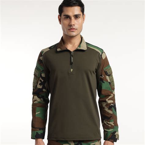 Woodland WR German Full Sleeves Tactical T-Shirt – MountMiller