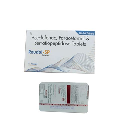 REUDOL-SP Tablets Rizpan Lifesciences Pvt. Ltd.