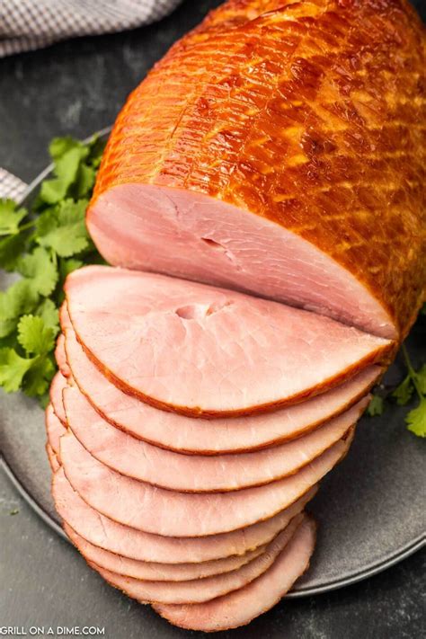 Boneless Smoked Ham Recipe - grillonadime.com