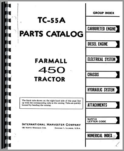 Farmall 450 Tractor Parts Manual : Amazon.in: Home Improvement