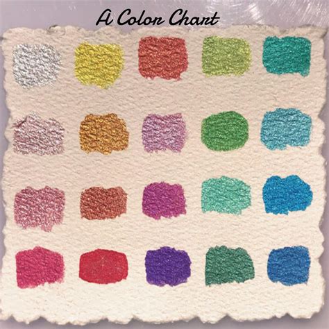 Gbbazu Metallic Watercolor Paints, Upgrade 20 Colors India | Ubuy