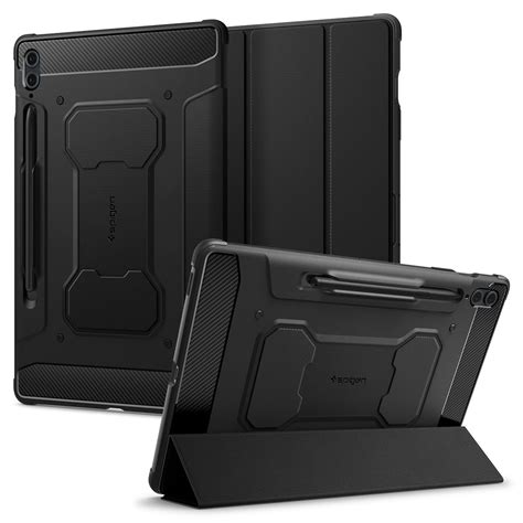 Spigen Rugged Armor Pro for Samsung Galaxy Tab S9 FE Plus 12.4inch Full ...