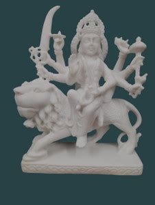 VAMIKA HANDICRAFTS Sherawali Maa Statue Decorative Showpiece - 24 cm ...