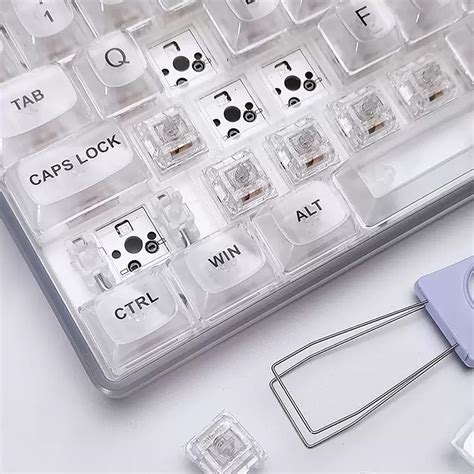 Buy ZDawnn 80% Transparent Mechanical Gaming Keyboard with Hot ...