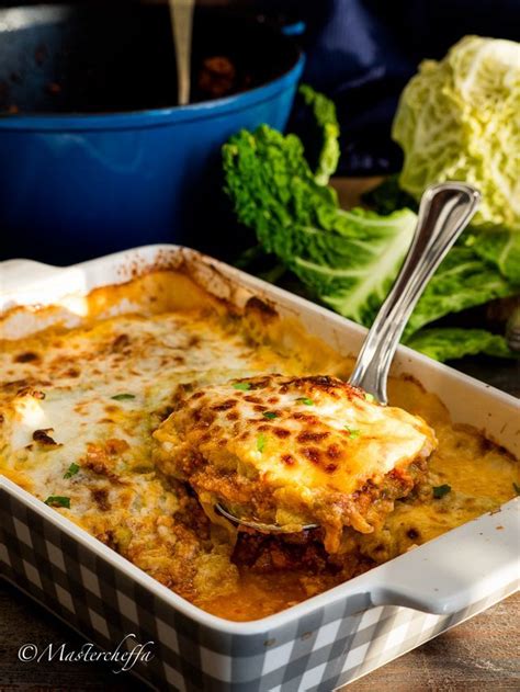 Lasagne di verza al ragù (Mastercheffa)   Ricette, Idee  