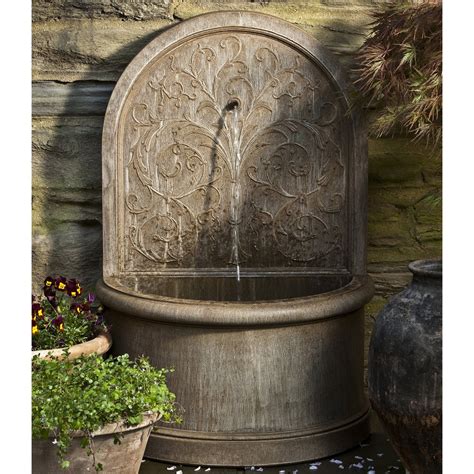 Garden Wall With Fountain at Sandra Raines blog