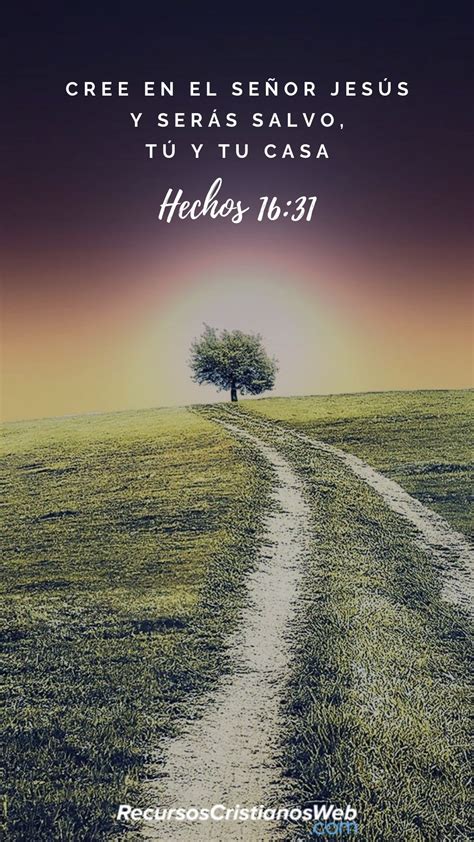 Versículos de la Biblia sobre la Fe en Jesús - Hechos 16:31 | Palabra ...