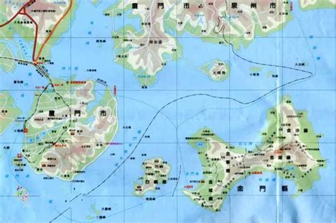 金门台湾地图,台湾金门岛地图 - 伤感说说吧