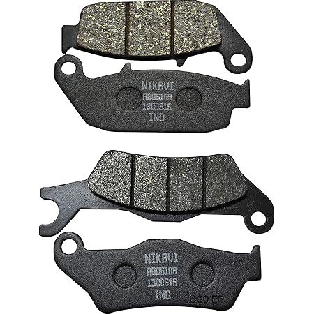 NIKAVI DP4 Rear Brake Disc Pad Compatible for TVS Apache RTR (All ...