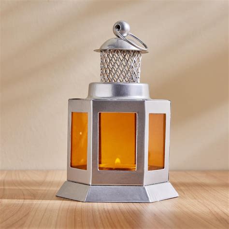 Buy Salsa Glass & Metal Moroccan Hanging Lantern from Home Centre at ...