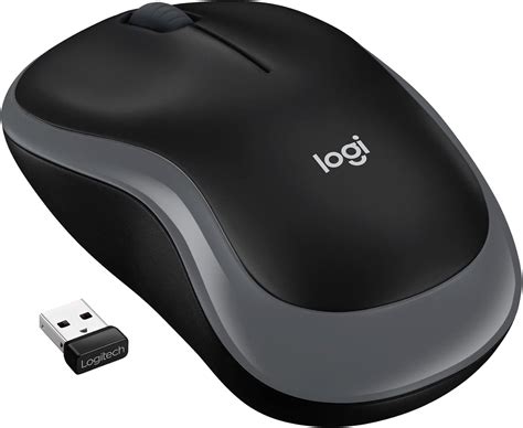 Logitech M185 Wireless Mouse, 2.4GHz with USB Mini Receiver, 12-Month ...