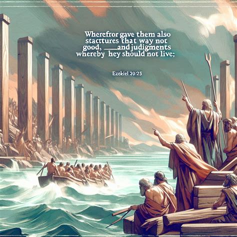 What does Ezekiel 20:25 mean? | Bible Art