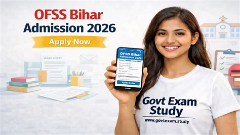 OFSS Bihar Inter Admission 2026 Apply Online