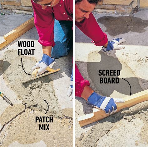 Diy Concrete Walkway Repair