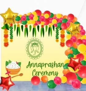 Theme My Party Annaprashan Theme Party Combo Kits Price in India - Buy ...