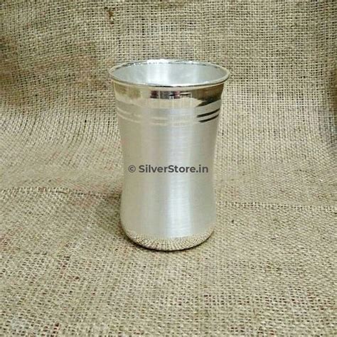 Pure Silver glass - 990 bis hallmark – SilverStore.in