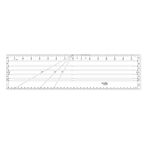 Kearing® Dressmakers Ruler, Clear Sewing Ruler 16" x 4" | Michaels
