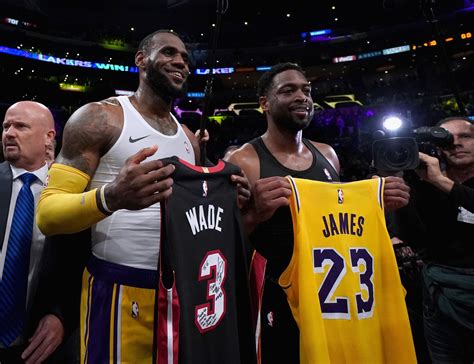Video: LeBron and Wade Exchange Jerseys in Emotional Final Meeting as ...