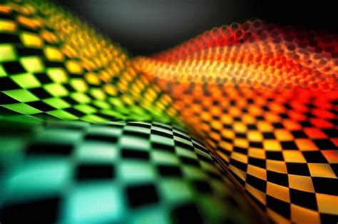 Abstract background with perspective digital futuristic design retro s ...