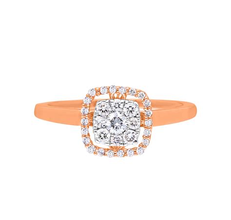 Buy Radiant Ring in 14KT Rose Gold ORG21026 Online at ORRA.