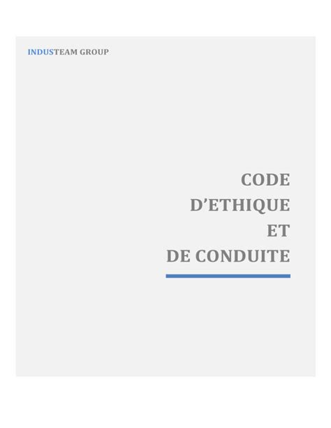 Image result for Code De Conduite