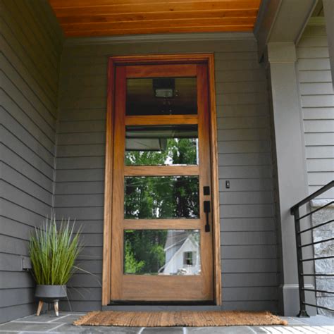Modern Front Door Ideas Photos With Glass