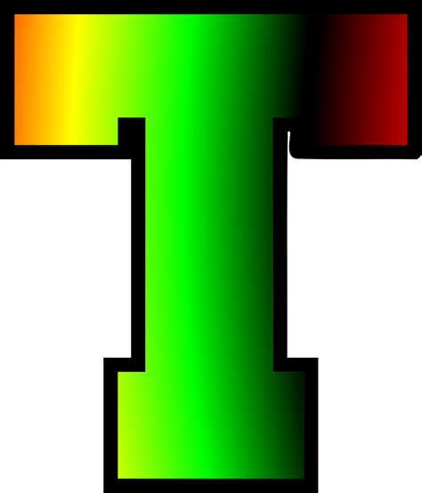 Varsity Font Letter T