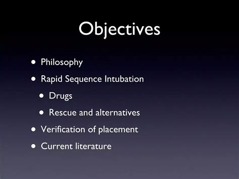 Rapid Sequence Intubation | PPT