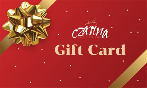 Czarina Designer Wear Boutique Gift Card