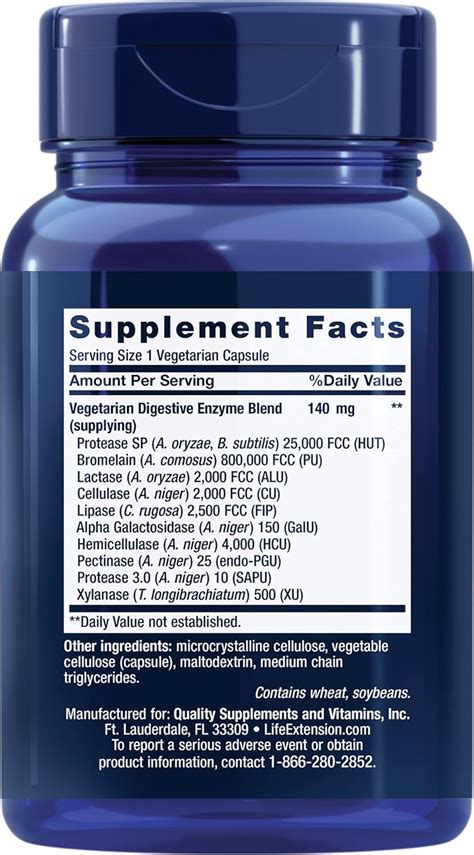 LifeExtension Life Extension Enhanced Super Digestive Enzymes, India | Ubuy