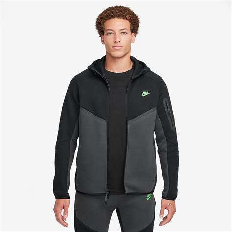Nike Sportswear Tech Fleece Windrunner Full-Zip Hoodie - Black ...
