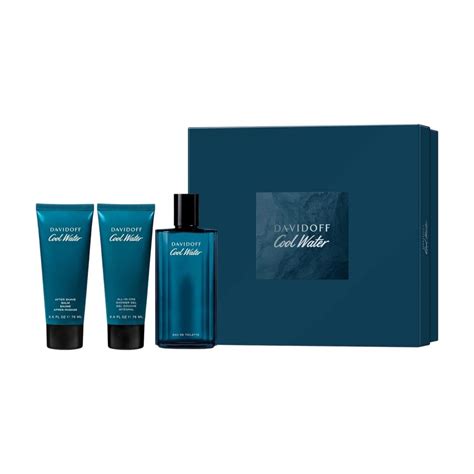 DAVIDOFF COOLWATER MAN Giftset (Eau De Toilette 125ML + Shower Gel 75ML ...