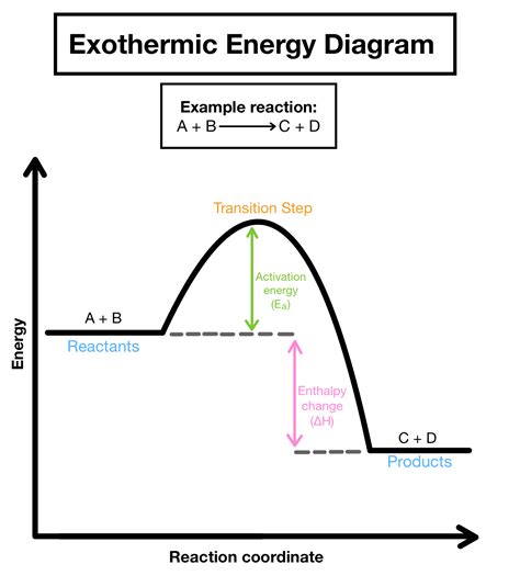 Exothermic Reaction Energy Profile Diagram