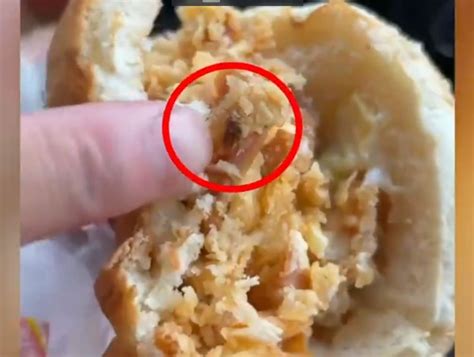 北京一男子华莱士汉堡中吃出2只炸熟蟑螂！外卖平台、商家回应__财经头条