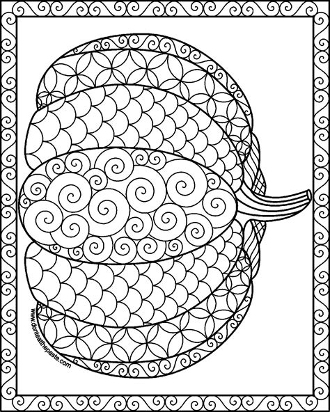 Adult Fall Coloring Pages Printable Sketch Coloring Page