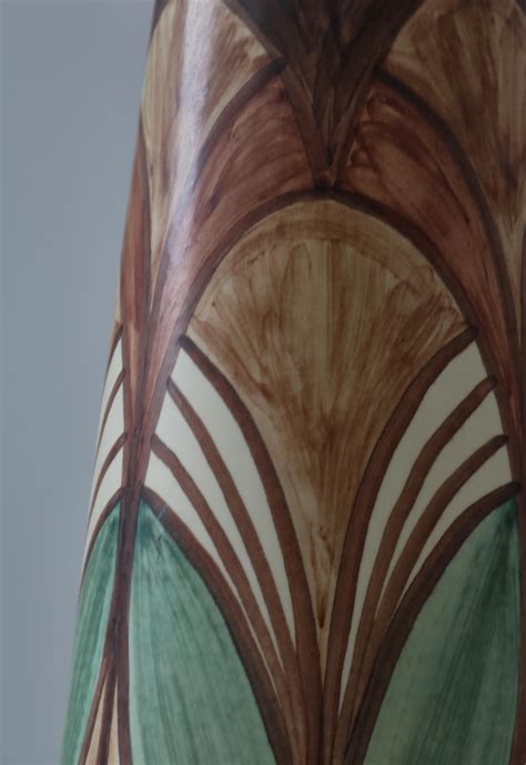 Large Ceramic Floor Lamp by Rigmor Nielsen for Søholm, 1960s, Danish ...