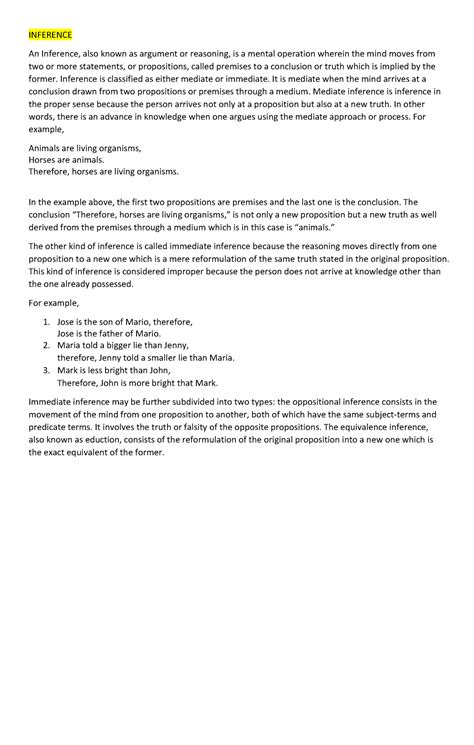 Image result for Introduction to Inference