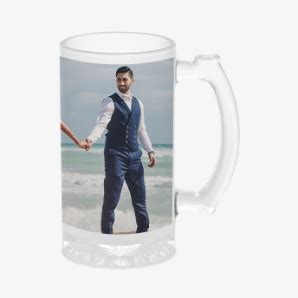 Personalized Beer Mugs with Handle Online | CanvasChamp