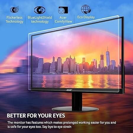 ACER | Backlight LED LCD Monitor I Fast 120Hz Refresh Rate I 1 MS VRB I ...