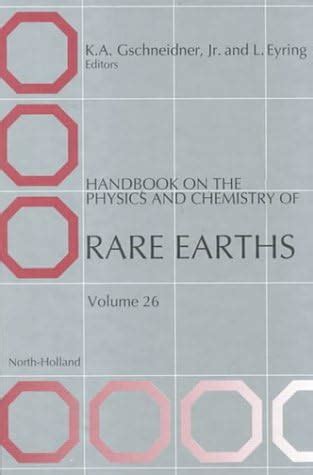 Buy Handbook on the Physics and Chemistry of Rare Earths (Volume 26 ...