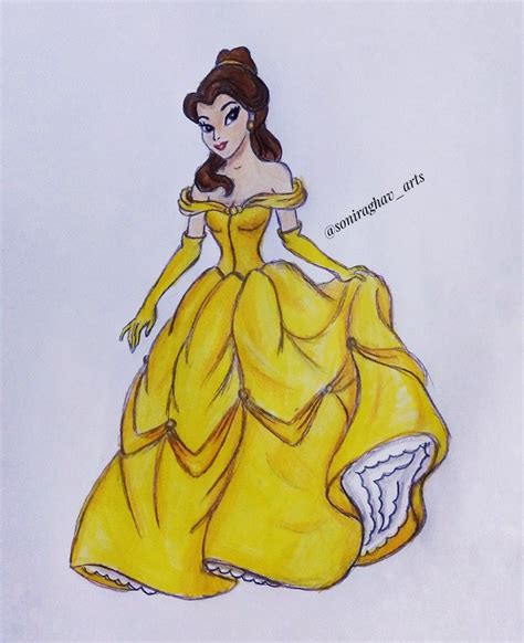 Image result for Belle Drawing Tutorial