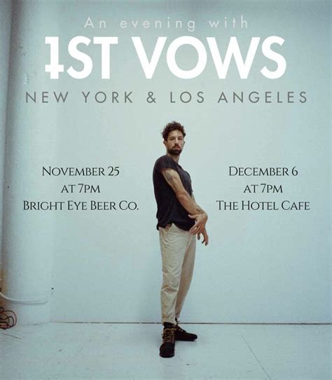 1st Vows Show | Bright Eye Beer Co